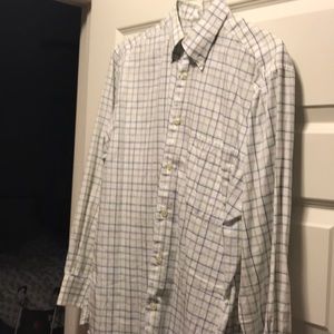 Men’s Medium Dress Shirt, Checked
